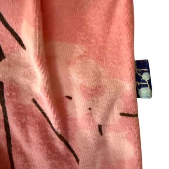 Kickee Pants Bamboo Pink Floral One Piece Sleeper Size 3-6 Months - Picture 4 of 6